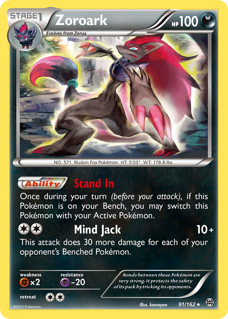 Zoroark (91/162) [XY: BREAKthrough] | KingTCG.ca