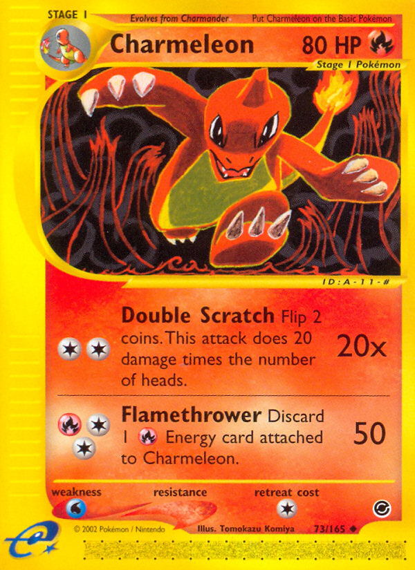 Charmeleon (73/165) [Expedition: Base Set] | KingTCG.ca