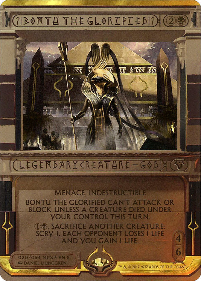 Bontu the Glorified [Amonkhet Invocations] | KingTCG.ca