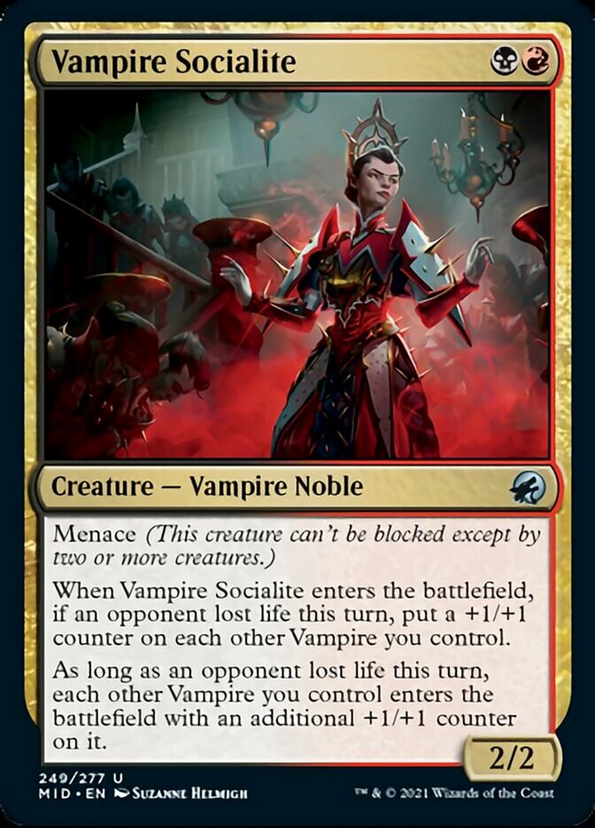 Vampire Socialite [Innistrad: Midnight Hunt] | KingTCG.ca