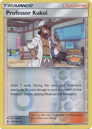 Professor Kukui (128/149) (Regional Championship Promo) [Sun & Moon: Base Set] | KingTCG.ca