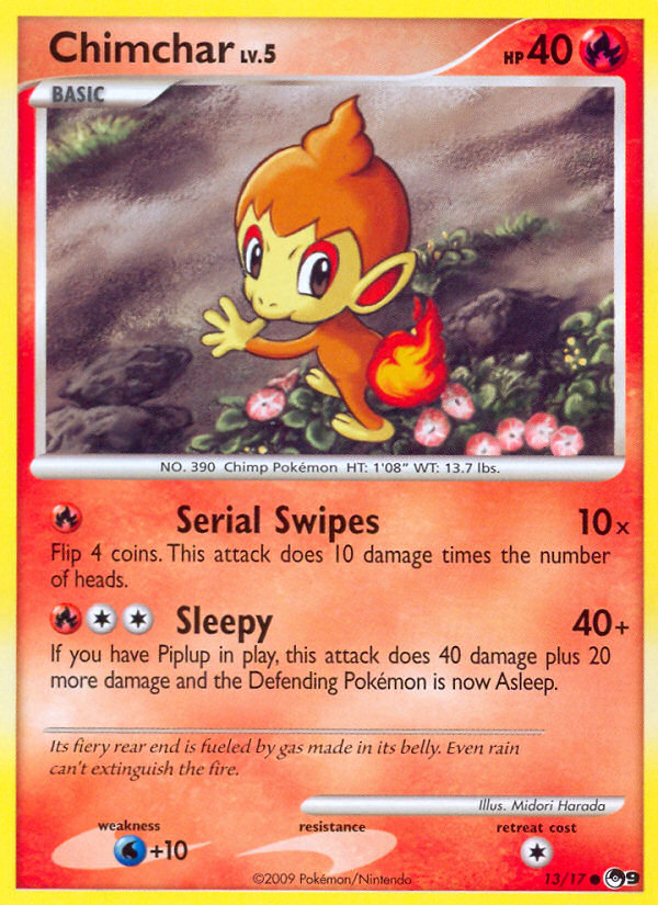 Chimchar (13/17) [POP Series 9] | KingTCG.ca