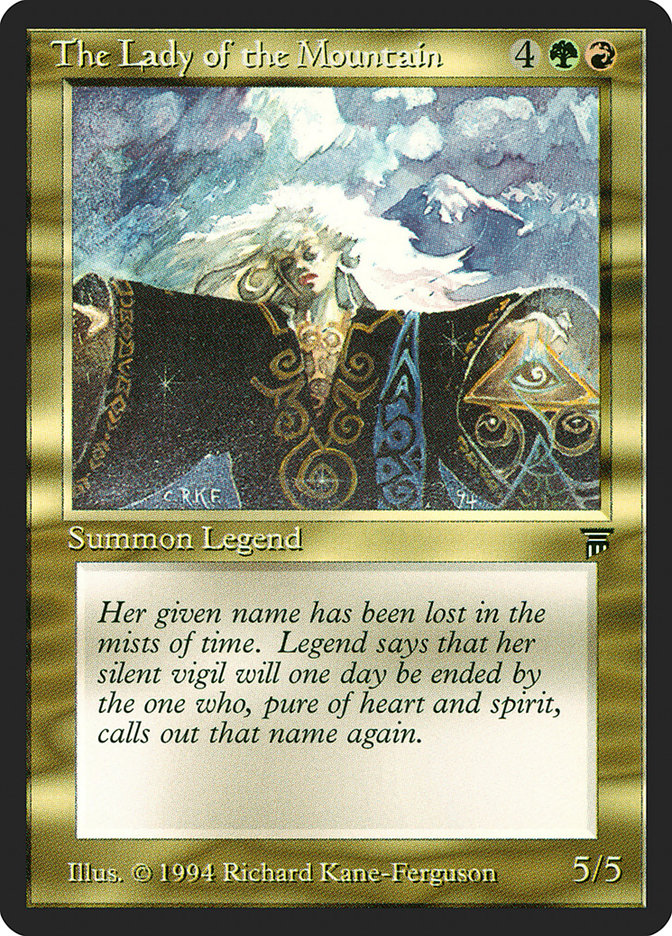 The Lady of the Mountain [Legends] | KingTCG.ca