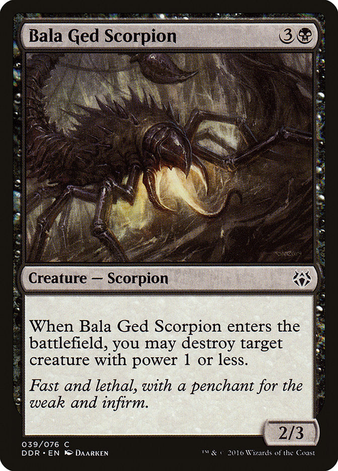 Bala Ged Scorpion [Duel Decks: Nissa vs. Ob Nixilis] | KingTCG.ca