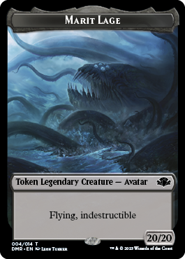 Insect // Marit Lage Double-Sided Token [Dominaria Remastered Tokens] | KingTCG.ca