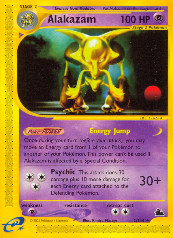 Alakazam (2/144) [Skyridge] | KingTCG.ca