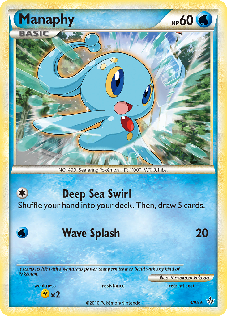 Manaphy (3/95) [HeartGold & SoulSilver: Unleashed] | KingTCG.ca