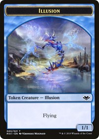 Illusion // Bear Double-Sided Token [Modern Horizons Tokens] | KingTCG.ca