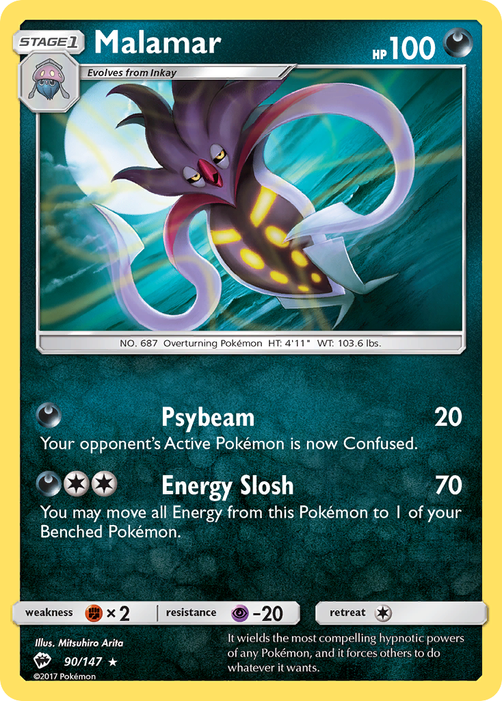 Malamar (90/147) [Sun & Moon: Burning Shadows] | KingTCG.ca