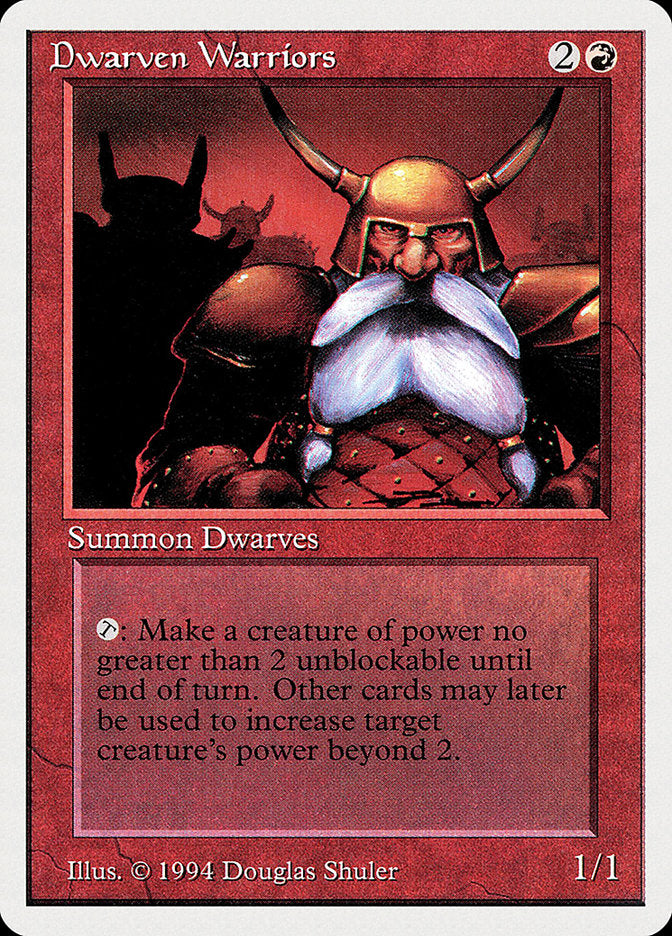 Dwarven Warriors [Summer Magic / Edgar] | KingTCG.ca