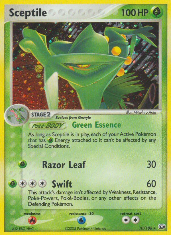 Sceptile (10/106) (Theme Deck Exclusive) [EX: Emerald] | KingTCG.ca