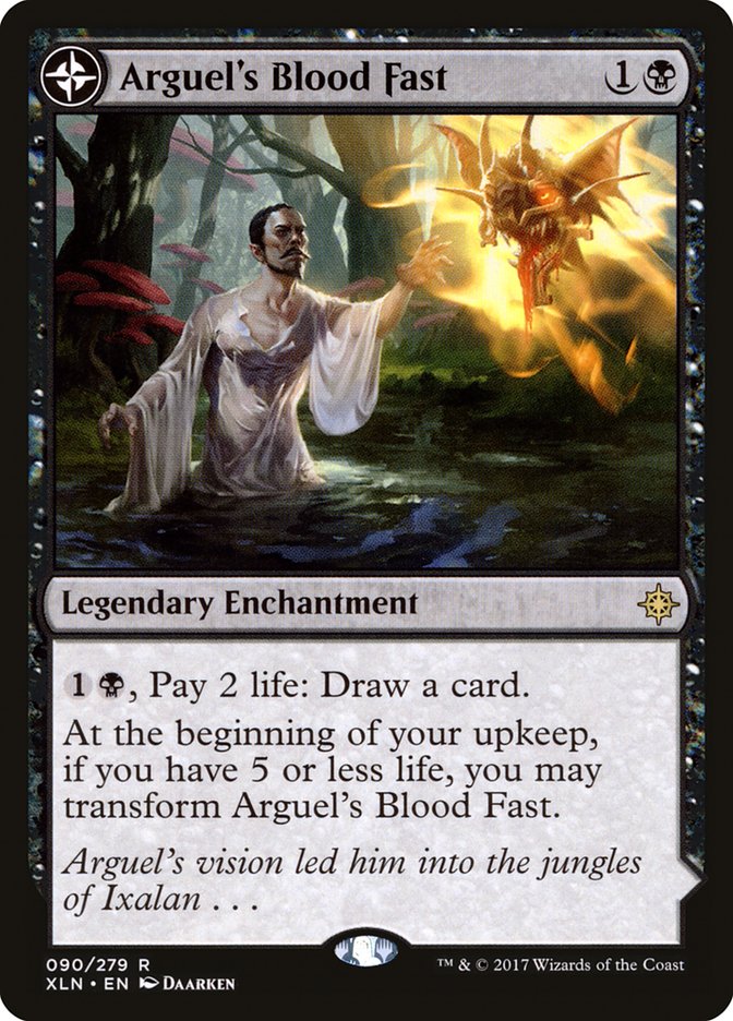 Arguel's Blood Fast // Temple of Aclazotz [Ixalan] | KingTCG.ca