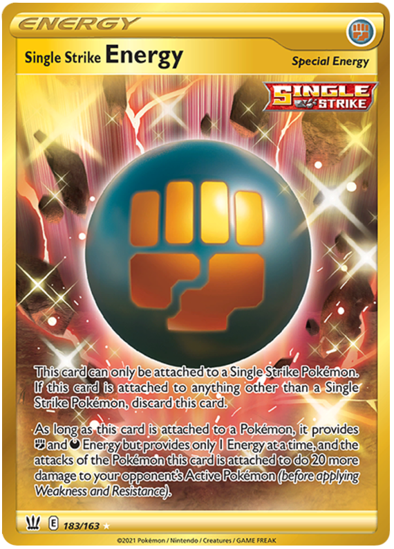 Single Strike Energy (183/163) [Sword & Shield: Battle Styles] | KingTCG.ca