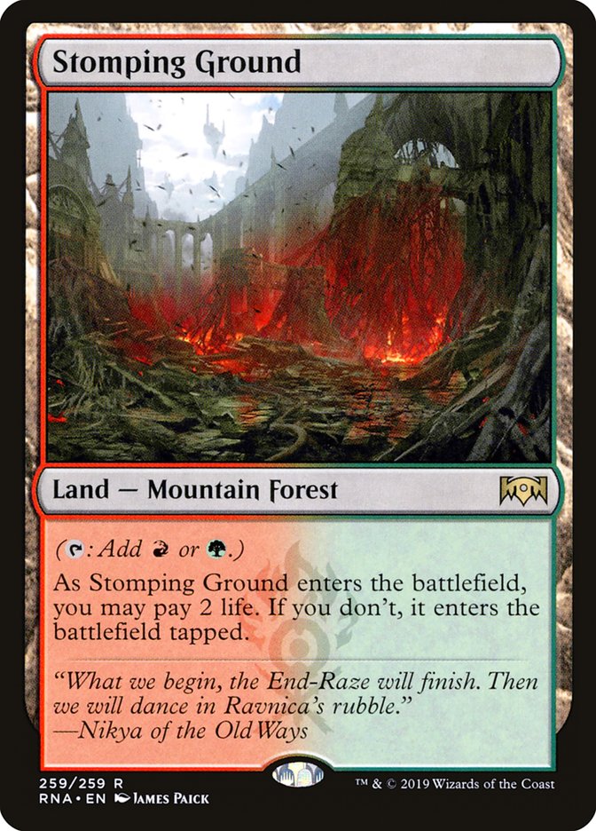 Stomping Ground [Ravnica Allegiance] | KingTCG.ca