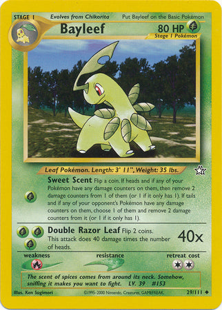 Bayleef (29/111) [Neo Genesis] | KingTCG.ca