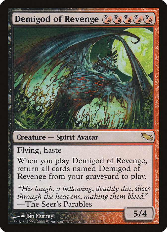 Demigod of Revenge [Shadowmoor] | KingTCG.ca