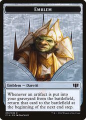 Daretti, Scrap Savant Emblem // Tuktuk the Returned Double-sided Token [Commander 2014 Tokens] | KingTCG.ca