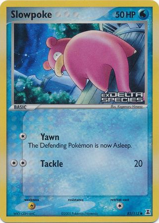 Slowpoke (83/113) (Stamped) [EX: Delta Species] | KingTCG.ca