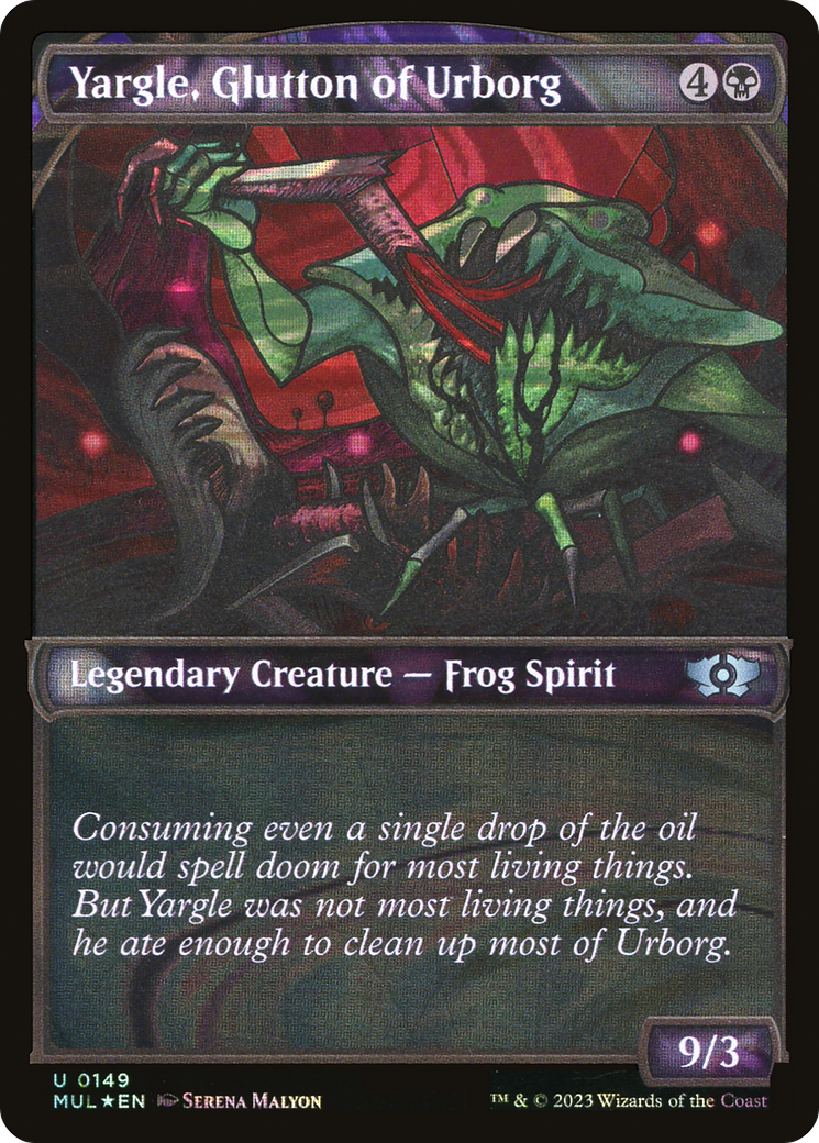 Yargle, Glutton of Urborg (Halo Foil) [Multiverse Legends] | KingTCG.ca