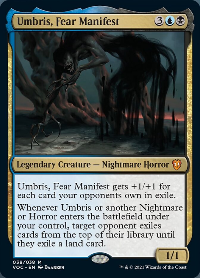 Umbris, Fear Manifest [Innistrad: Crimson Vow Commander] | KingTCG.ca