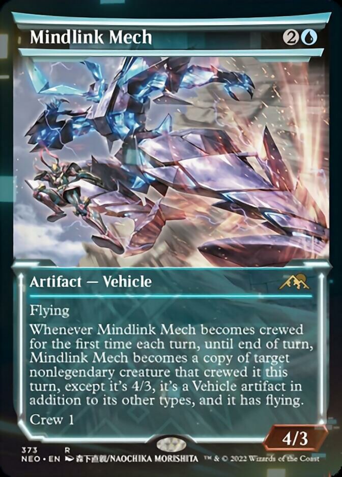 Mindlink Mech (Showcase Soft Glow) [Kamigawa: Neon Dynasty] | KingTCG.ca