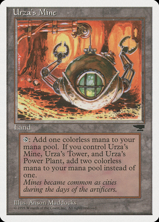 Urza's Mine (Orange Background) [Chronicles] | KingTCG.ca