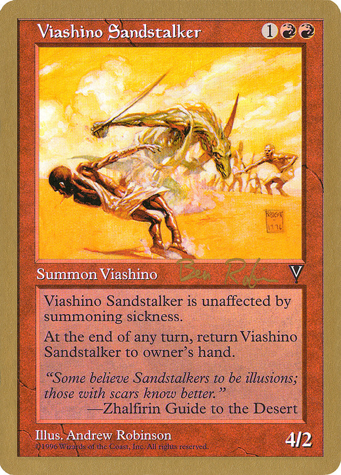 Viashino Sandstalker (Ben Rubin) [World Championship Decks 1998] | KingTCG.ca