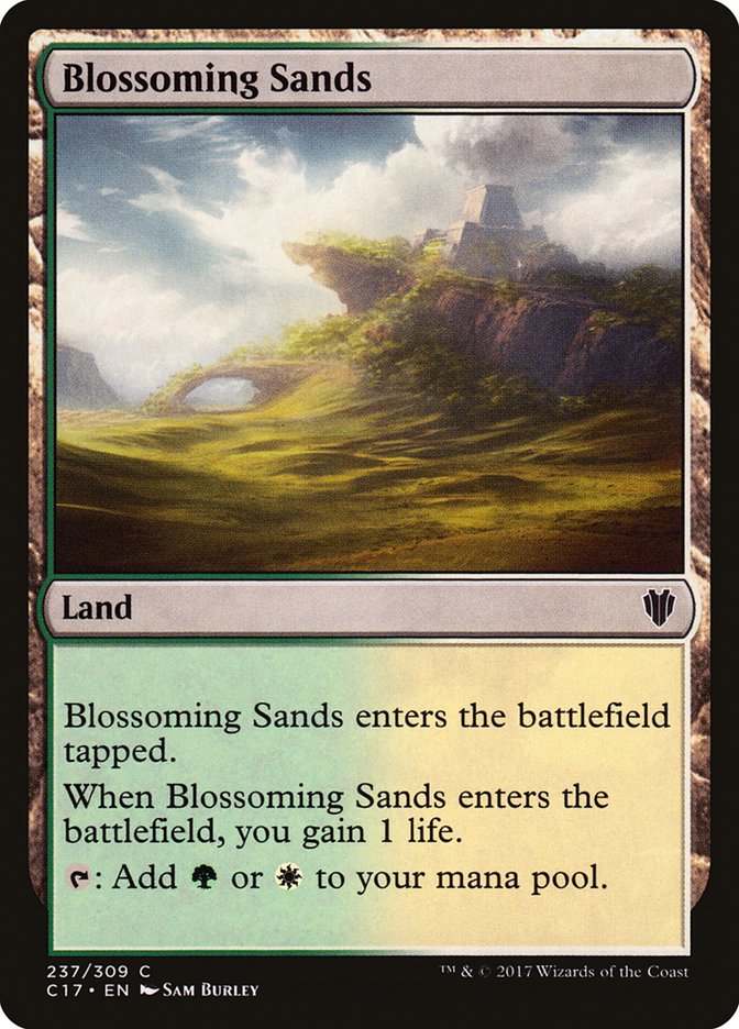 Blossoming Sands [Commander 2017] | KingTCG.ca