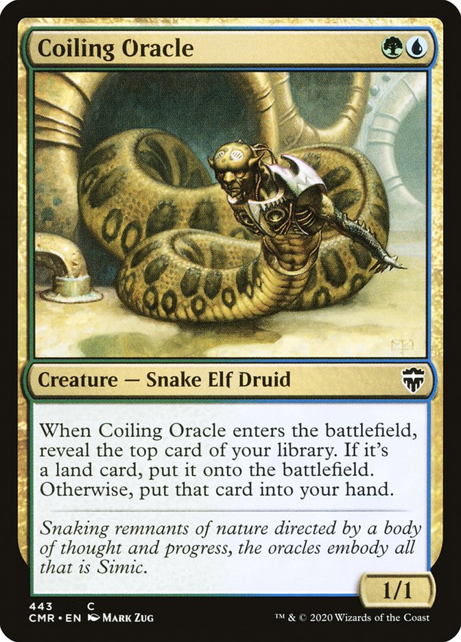 Coiling Oracle [Commander Legends] | KingTCG.ca