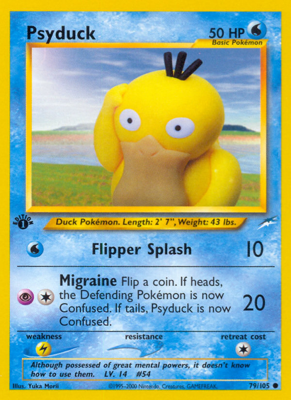 Psyduck (79/105) [Neo Destiny 1st Edition] | KingTCG.ca