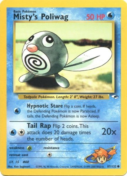 Misty's Poliwag (87/132) [Gym Heroes] | KingTCG.ca