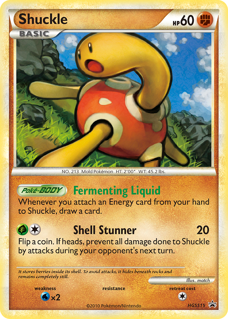 Shuckle (HGSS15) [HeartGold & SoulSilver: Black Star Promos] | KingTCG.ca