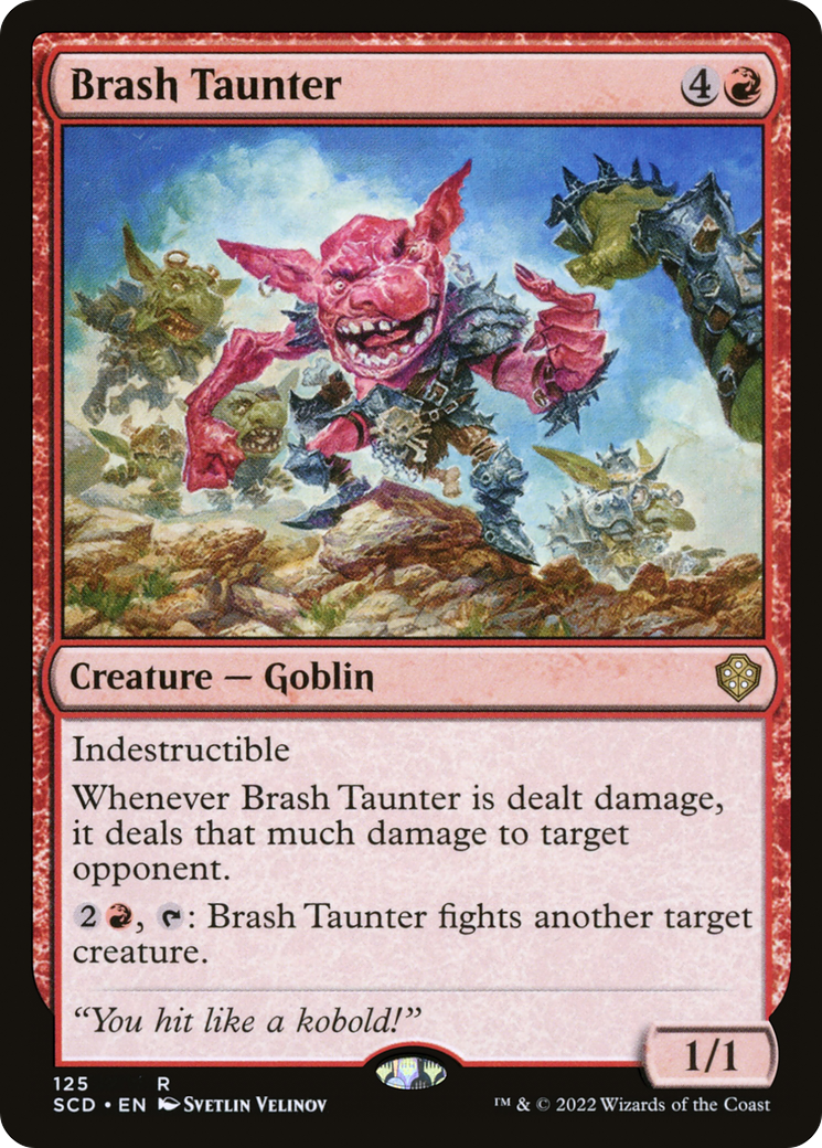 Brash Taunter [Starter Commander Decks] | KingTCG.ca