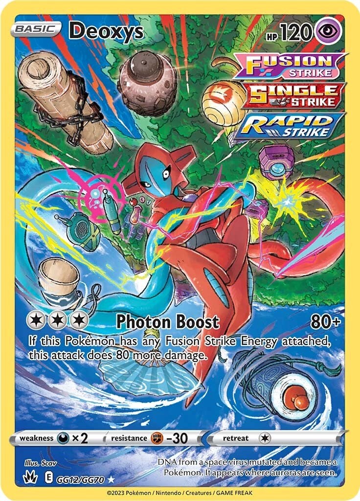 Deoxys (GG12/GG70) [Sword & Shield: Crown Zenith] | KingTCG.ca