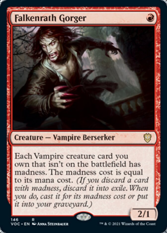 Falkenrath Gorger [Innistrad: Crimson Vow Commander] | KingTCG.ca