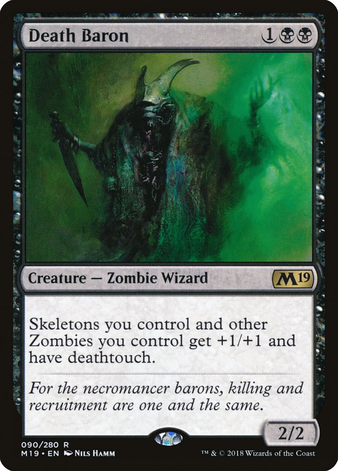 Death Baron [Core Set 2019] | KingTCG.ca