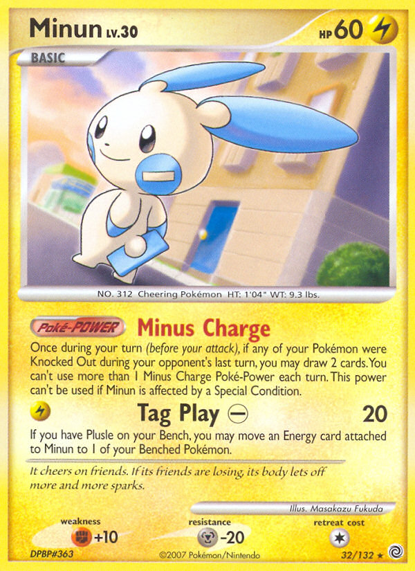 Minun (32/132) [Diamond & Pearl: Secret Wonders] | KingTCG.ca