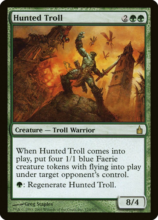 Hunted Troll [Ravnica: City of Guilds] | KingTCG.ca