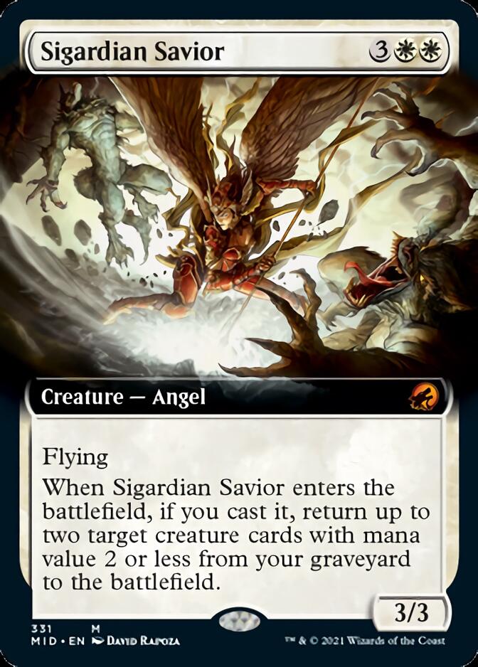 Sigardian Savior (Extended) [Innistrad: Midnight Hunt] | KingTCG.ca