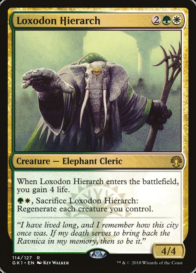 Loxodon Hierarch [GRN Guild Kit] | KingTCG.ca