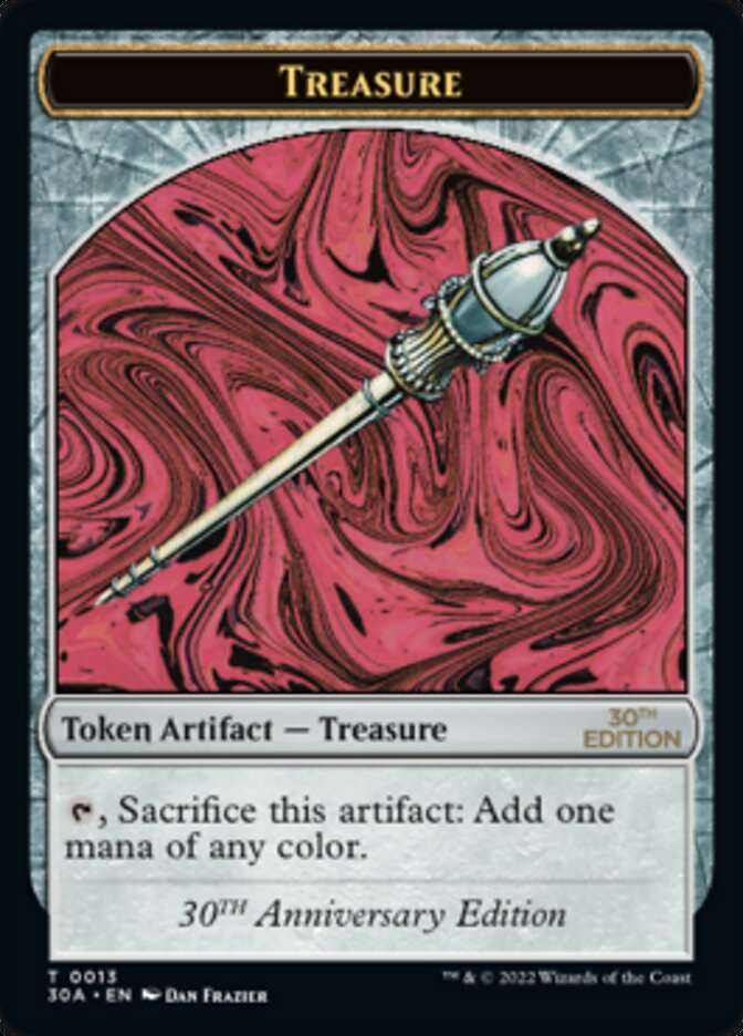 Treasure Token (013) [30th Anniversary Tokens] | KingTCG.ca