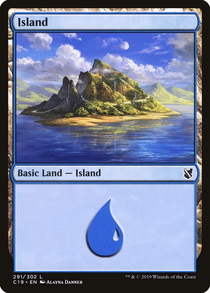 Island (291) [Commander 2019] | KingTCG.ca