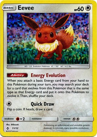 Eevee (11/12) [Mcdonald's Promos: 2018 Collection] | KingTCG.ca