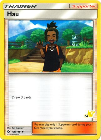 Hau (54/60) [Battle Academy: Pikachu Deck] | KingTCG.ca