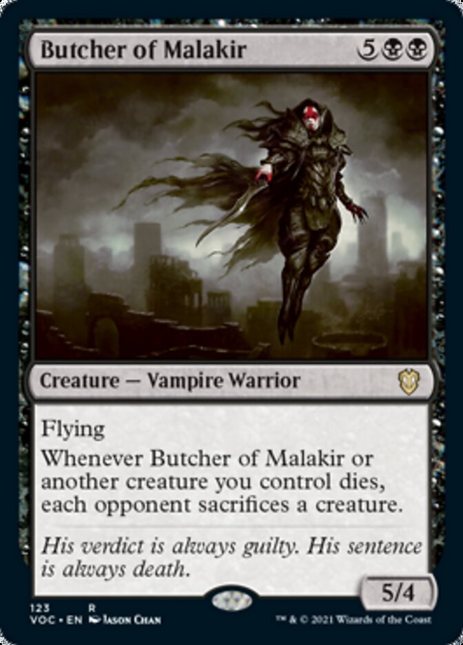 Butcher of Malakir [Innistrad: Crimson Vow Commander] | KingTCG.ca