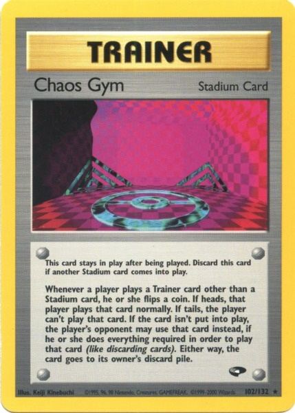 Chaos Gym (102/132) [Gym Challenge] | KingTCG.ca