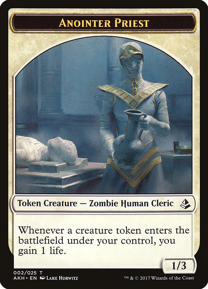 Anointer Priest Token [Amonkhet Tokens] | KingTCG.ca