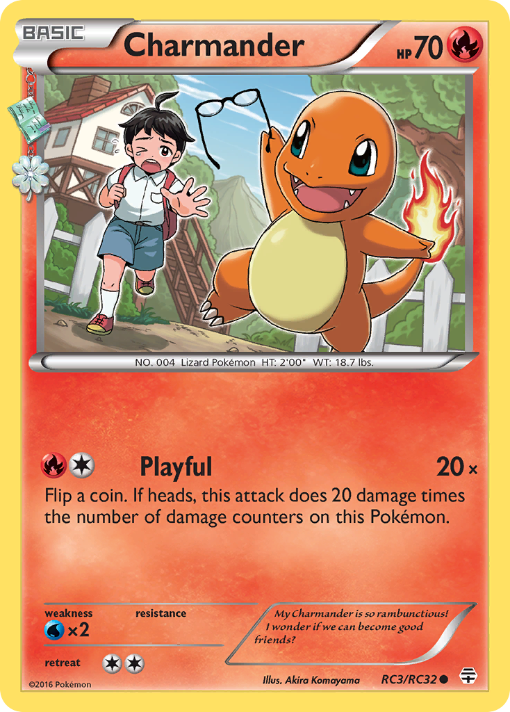 Charmander (RC3/RC32) [XY: Generations] | KingTCG.ca