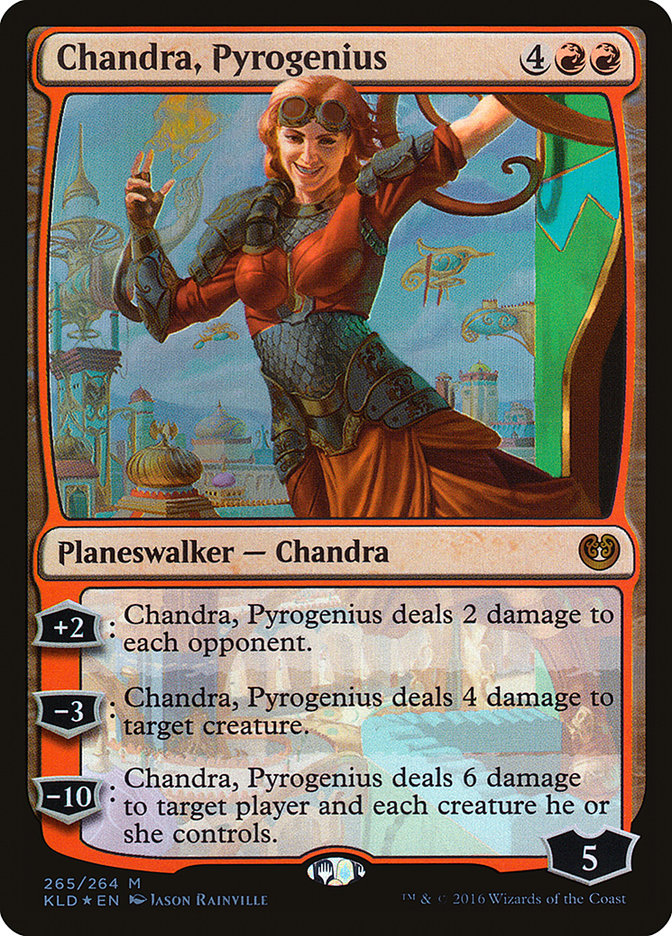 Chandra, Pyrogenius [Kaladesh] | KingTCG.ca