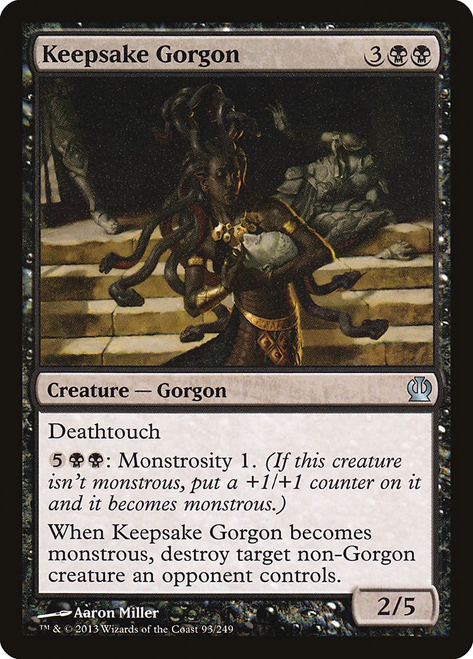 Keepsake Gorgon [Theros] | KingTCG.ca